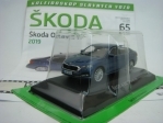  Časopis s modelem Škoda Octavia IV 2019 Blue Metallic 1:43 Atlas DeAgostini 